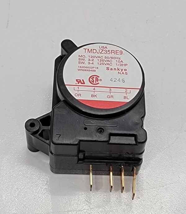 Genuine Refrigerator GE Defrost Timer Part#162D6022P16