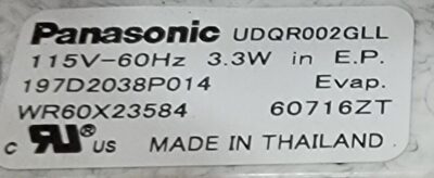 Genuine Refrigerator GE Evaporator Fan Motor Part#197D2038P014 WR60X23584 - Image 4