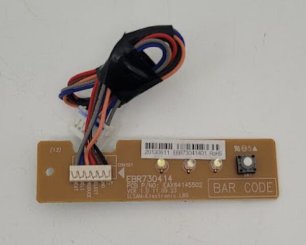 Genuine Refrigerator LG LED Control Board Part#EBR73041401