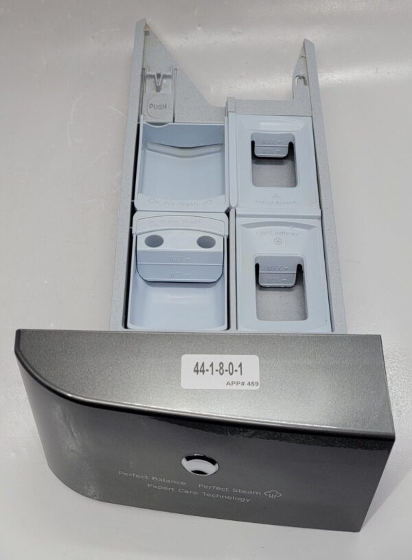 Genuine Washer Electrolux Detergent Dispenser Drawer Part#1346382 - Image 3