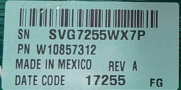 Genuine Washer Maytag Control Board Part#W10916483 - Image 8