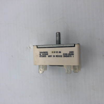 Genuine Whirlpool Range control Switch Part#NL 812448 316436001 0733605