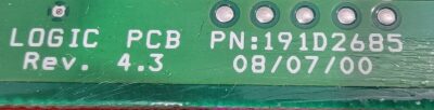 Genuine Cooktop GE Control Board Part#191D2685G002 - Image 4