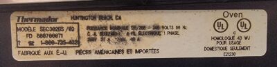 Genuine Double Oven Thermador Control Panel Part#35D21720401 - Image 6