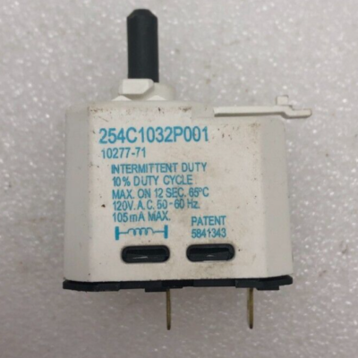 Genuine GE Dryer Buzzer Switch part#254C1032P001