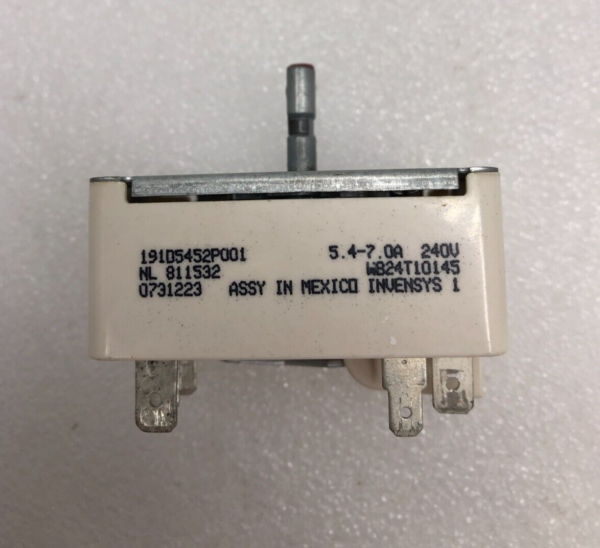 Genuine GE Range Infinite Switch Part#191D5452P001