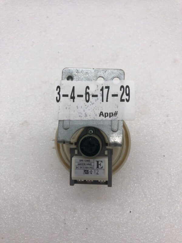 Genuine LG Washer Water Level Switch Part#6601ER1006E - Image 4