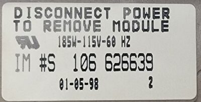 Genuine Refrigerator Amana Ice Maker Part#106 626639 - Image 6