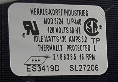 Genuine Refrigerator Kenmore Auger Motor w/Housing Part#2188385 - Image 5