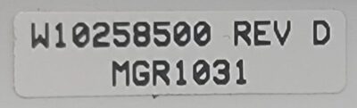 Genuine Refrigerator Kenmore Ice Control Board Part#W10180607 - Image 5