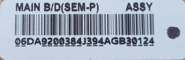 Genuine Refrigerator Samsung Circuit Board Part#DA9200384J - Image 5