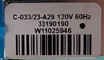 Genuine Washer Whirlpool Water Inlet Valve Part#W11101906 - Image 4