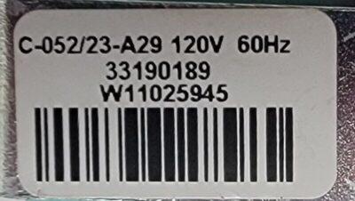 Genuine Washer Whirlpool Water Inlet Valve Part#W11101906 - Image 5