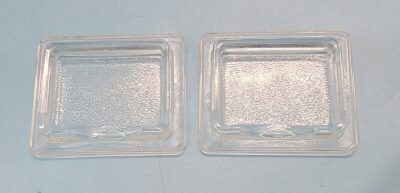 Genuine Double Oven Thermador Glass Lamp Cover Set Part#00414512 - Image 3