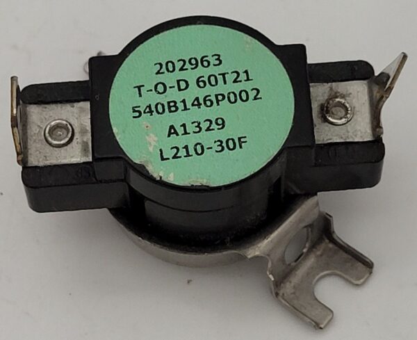 Genuine Dryer GE Thermostat Part#540B146P002