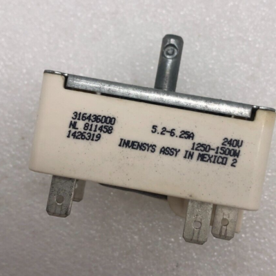 Genuine Frigidaire Range Infinite Switch Part#316436000 NL811458 1426319