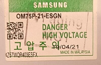 Genuine Microwave Samsung Magnetron Part#OM75P-21-ESGN - Image 4