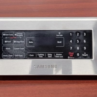 Genuine Oven Samsung Control Panel Part#DG97-00114U