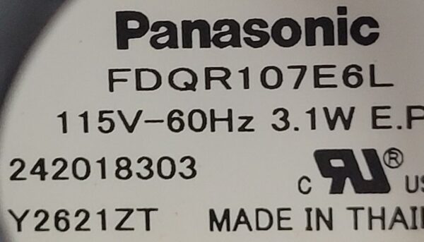 Genuine Refrigerator Frigidaire Condenser Fan Motor Part#242018303 - Image 4