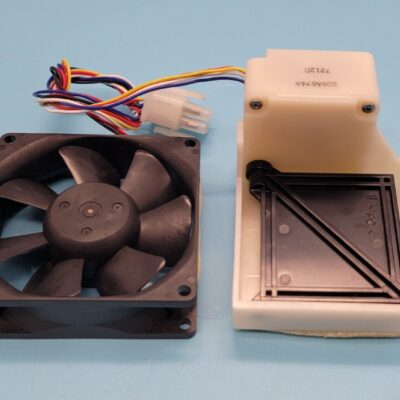 Genuine Refrigerator GE Fan Motor w/Damper Part#200D2139G002 200D1535P002