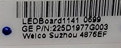 Genuine Refrigerator GE LED Board Part#225D1977G003 - Image 3