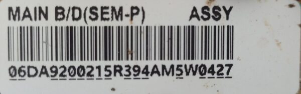 Genuine Refrigerator Samsung Circuit Board Part#DA9200215R - Image 5