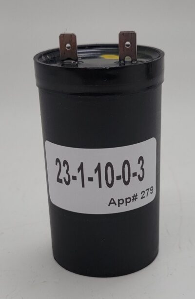 Genuine Washer GE Capacitor Part#123C8355P006