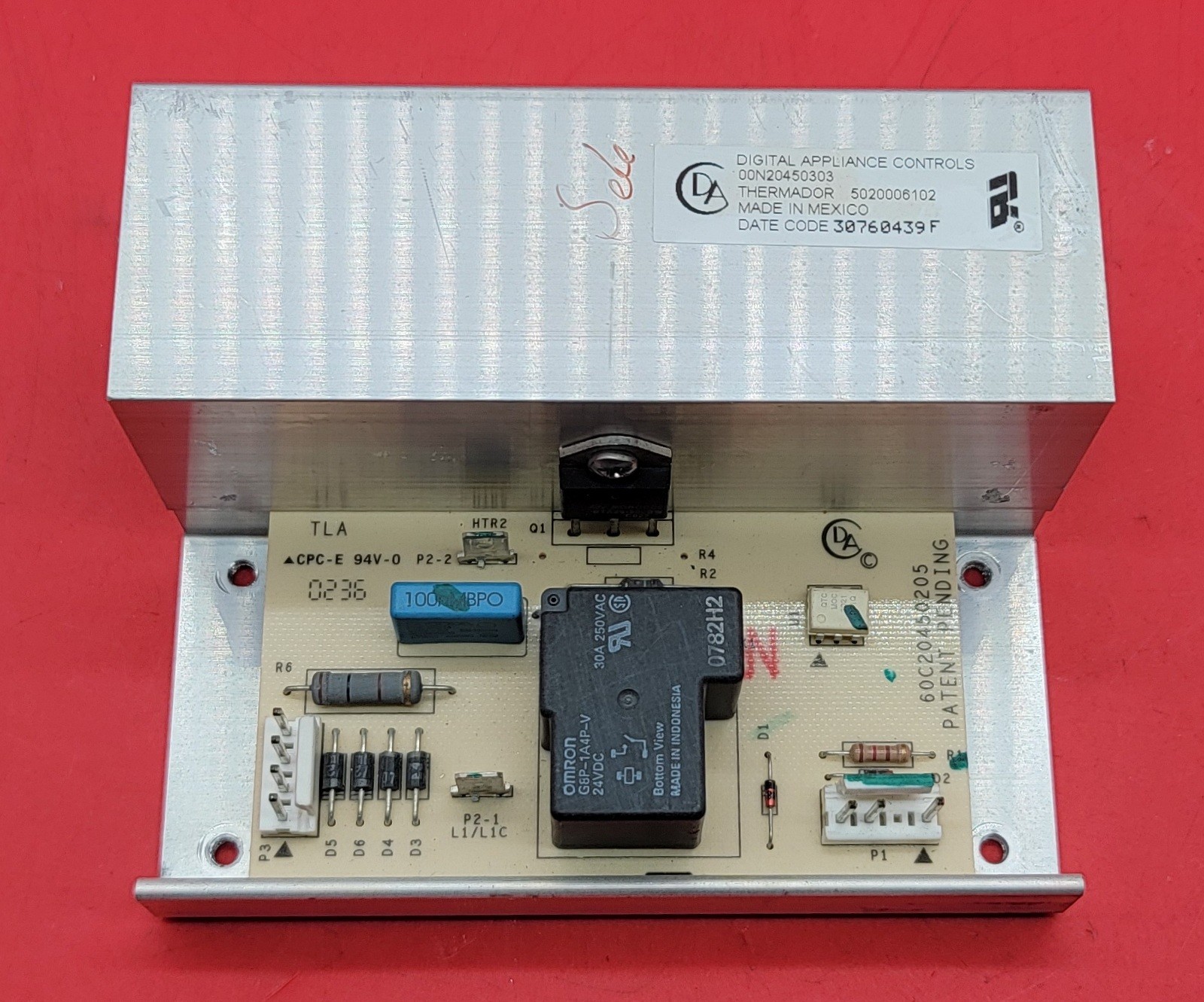 Genuine-Double-Oven-Thermador-Control-Board-Part5020006102-406253945954 Genuine Double Oven Thermador Control Board Part5020006102 406253945954