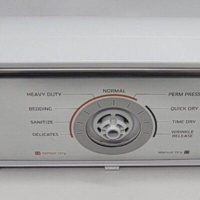 Genuine Dryer Samsung Control Panel w/Cover Part#DC63-01459A