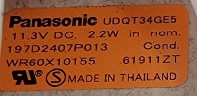 Genuine Refrigerator GE Condenser Fan Motor Part#197D2407P013 - Image 4