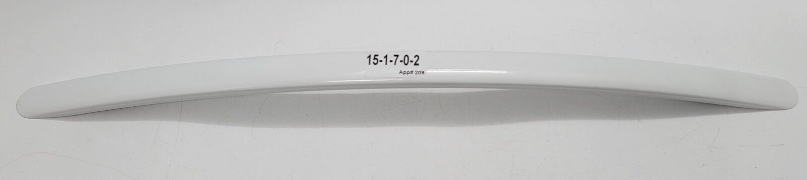 Genuine Refrigerator Kitchen Aid Door Handle Part#W10314515