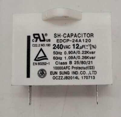 Genuine Refrigerator LG Capacitor Part#EDCP-24-A120