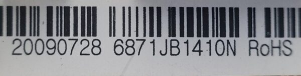 Genuine Refrigerator LG Circuit Board Part#6871JB1410N - Image 4