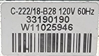 Genuine Washer Whirlpool Water Inlet Valve Part#W11025984 - Image 6