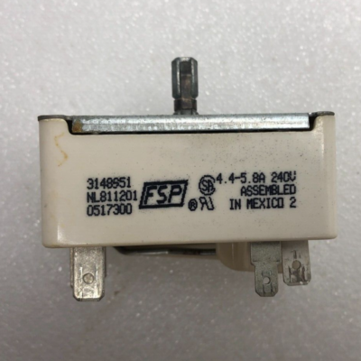 Genuine Whirlpool Range Element Switch Part#3148951