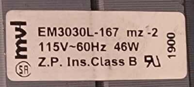 Genuine Double Oven Thermador Cooling Fan Motor Part#3030L-167 14-38-586 - Image 7