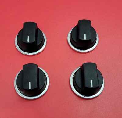 Genuine Double Oven Viking Knob Set Part#PB010150 PB010148