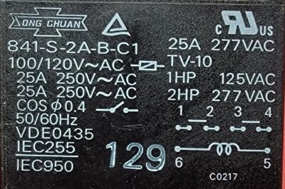 Genuine Double Oven Viking Relay Part#841-S-2A-B-C1 - Image 4