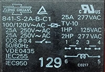 Genuine Double Oven Viking Relay Part#841-S-2A-B-C1 - Image 4