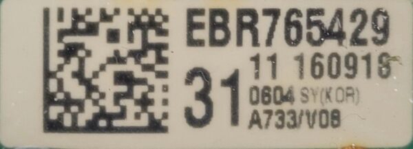 Genuine Dryer LG Circuit Board Part#EBR76542931 - Image 5