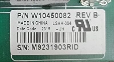 Genuine Dryer Maytag Control Board Part#W10450082 - Image 5