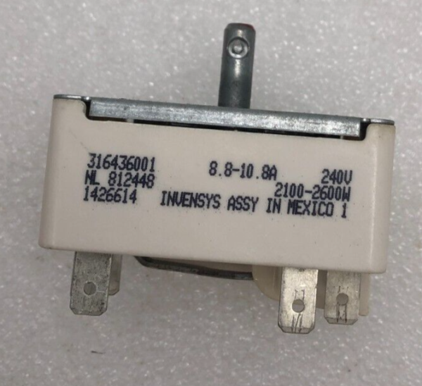 Genuine Frigidaire Range Element Switch Part#316436001 Nl812448 1426614