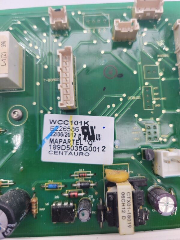 Genuine GE Washer Control Board Part#WCC101K-189D5035G001 - Image 4