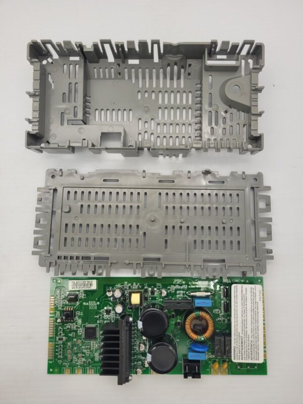 Genuine GE Washer Main Control Board + Cover Top Part#WPW10187488