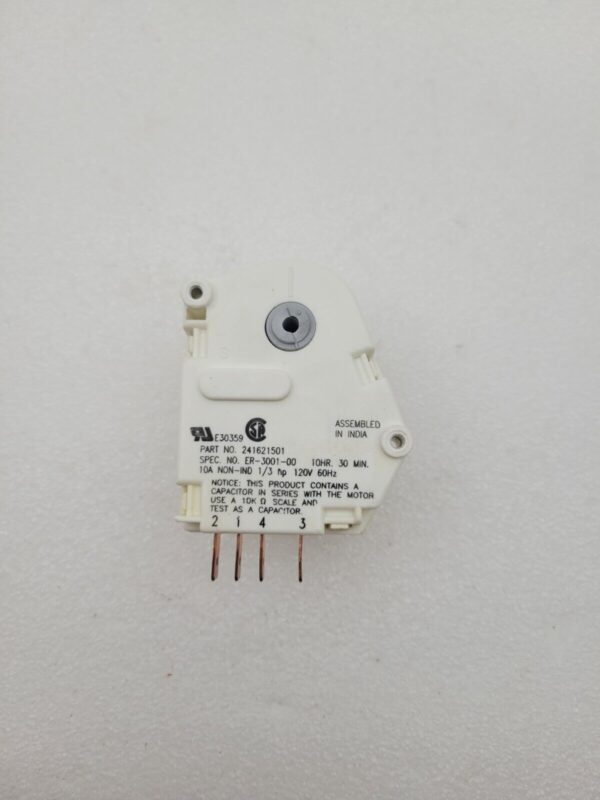 Genuine Kenmore Refrigerator Defrost Timer Part#241621501