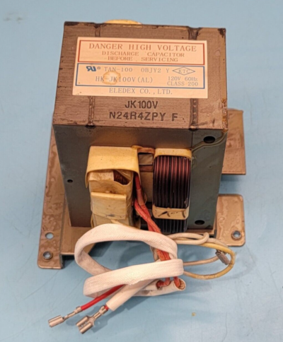 Genuine Microwave Kitchen Aid Transformer Part#HK-JK100V