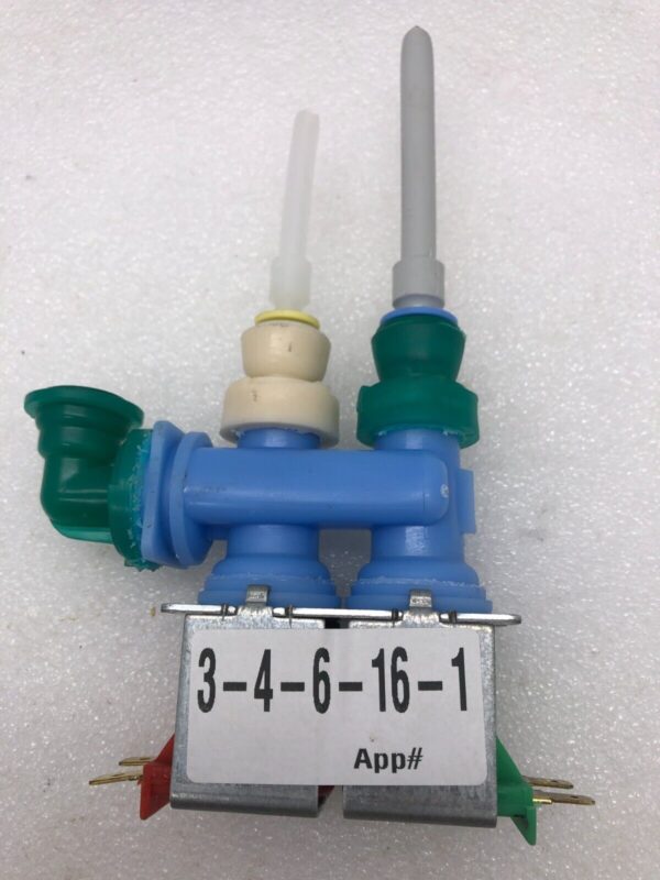 Genuine OEM Whirlpool Refrigerator Inlet Valve Part#W10341329