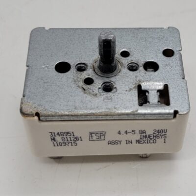 Genuine Oven Whirlpool Infinite Switch Part#3148951