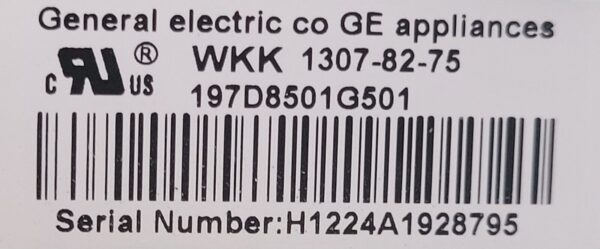 Genuine Refrigerator GE Circuit Board Part#197D8501G501 - Image 6