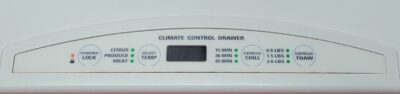 Genuine Refrigerator GE Climate Control Drawer Panel Part#WR60X10086 - Image 3